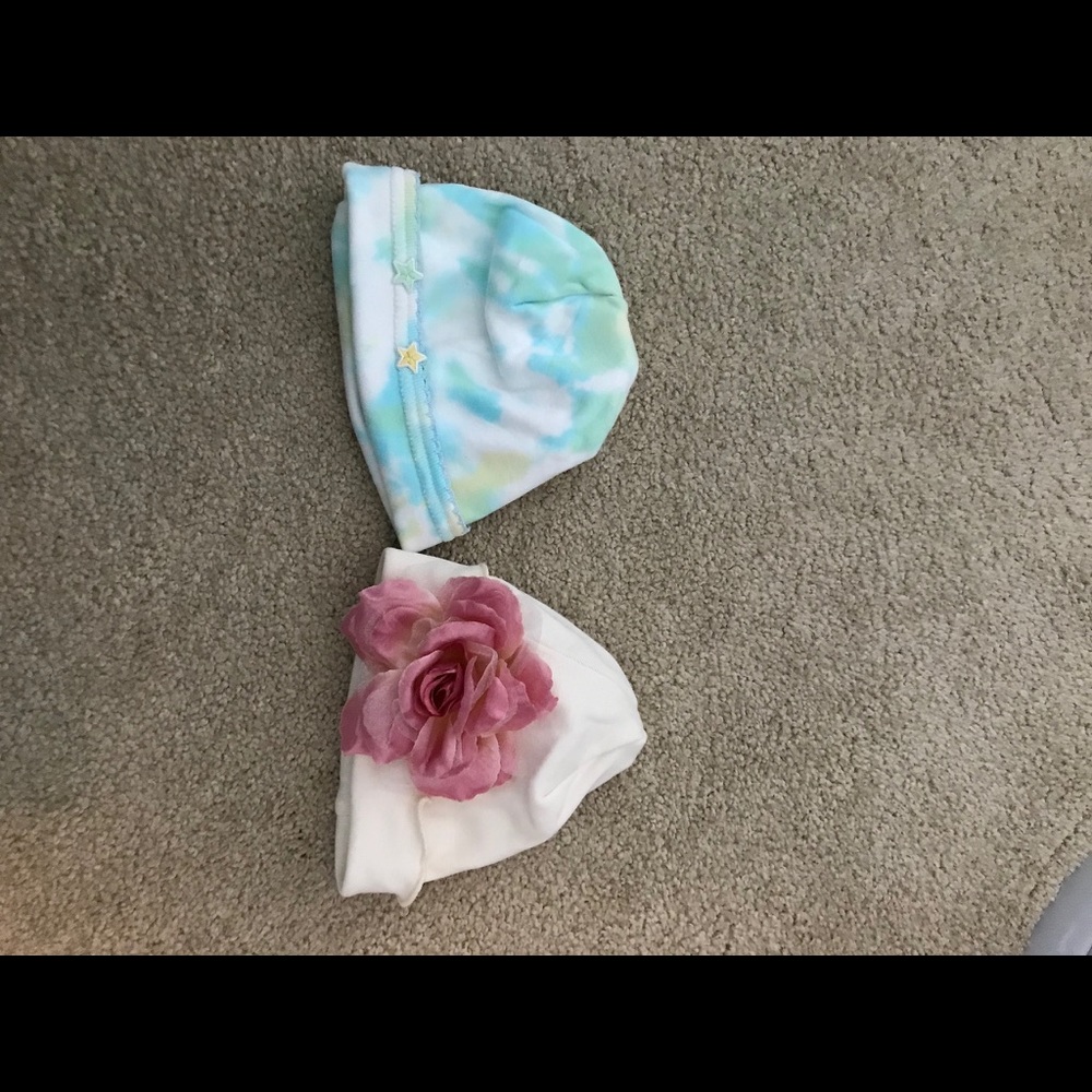 2 hats for a 3 month old